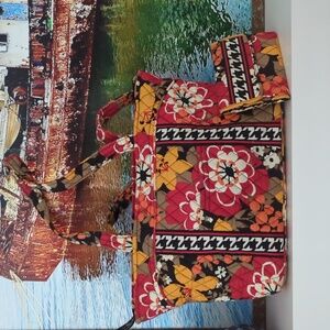 Vera Bradley purse and wallet matching set